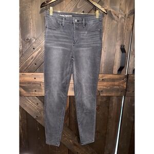 Talbots Womens Sz 6 Flawless Hi Rise Jegging Ankle Jeans Gray Stretch‎ Denim